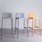 Scandinavia Style Bar-stool Square Seat PP Legs for Kitchen Bar Clearhalo 'Bar Furniture' 'Bar Stools' 'bar_stools' 'furn' 'furn_bar_stools' 'furniture_bar_stools' 'Kitchen & Dining Furniture' 'kitchen&dining_furn' 'kitchen' 'kitchen_furn' Furniture' 1200x1200_50c57fb0-e35f-4426-873d-f020077c2a06