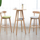 Scandinavian Matte Finish Solid Wood Bar Stool Dessert Shop Footrest Stool Clearhalo 'Bar Furniture' 'Bar Stools' 'bar_stools' 'furn' 'furn_bar_stools' 'Furniture' 'furniture_bar_stools' 'Kitchen & Dining Furniture' 1200x1200_50c62ff3-2060-49e4-8c3d-858b05e04064