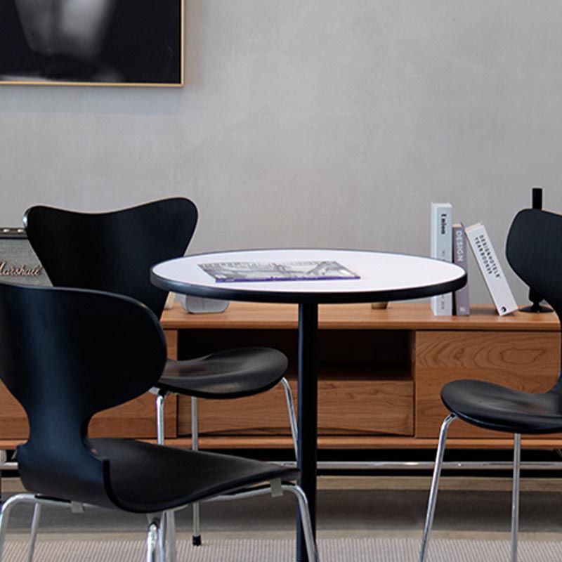 Sedia da pranzo in metallo argento sedie da pranzo in legno contemporanee