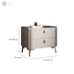 Classic Glam Bedside Cabinet Stone Bed Nightstand with 2 Drawers Clearhalo 'Bedroom Furniture' 'furn' 'furn_night_stand' 'Furniture' 'night_stand' 'Nightstands' 1200x1200_50c9b224-c07a-4def-8bbd-8fcf21ed04cc