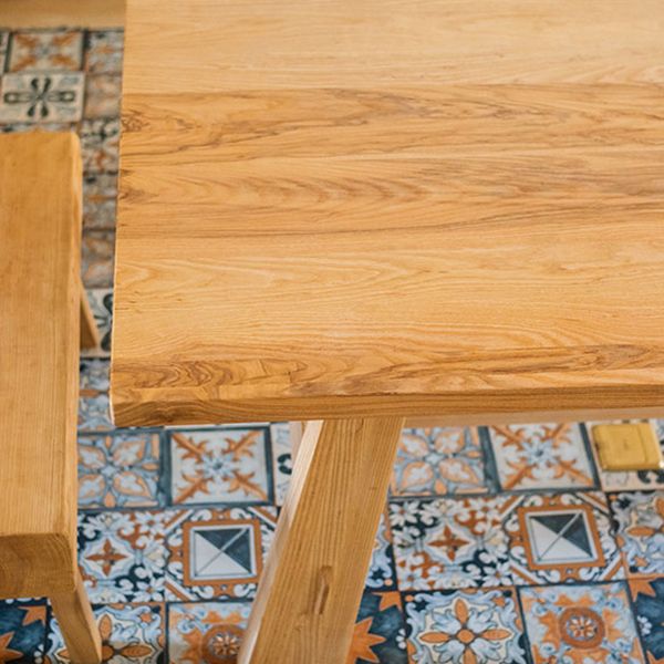 Solid Wood Rectangle Dining Table in Nature Contemporary Wooden Table with Trestle Base Clearhalo ' dining_table' 'Dining Tables & Seating' 'Dining Tables' 'furn' 'furn_dining_table' 'Furniture' 'furniture_dining_table' 'Kitchen & Dining Furniture' 'kitchen&dining_furn' 'kitchen' 'kitchen_dining_table' 1200x1200_50ca0504-174f-42ea-876a-8c5c47cb56b2