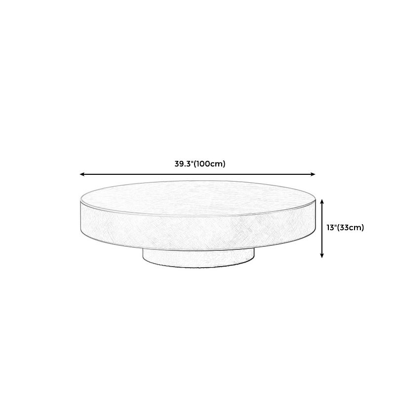 Modern Stainless Steel Solid Coffee Table Round Cocktail Table in Brass/Black Clearhalo 'Coffee & Accent Tables' 'Coffee Tables' 'coffee_tables' 'furn' 'furn_coffee_tables' 'Furniture' 'furniture_coffee_tables' 'Living Room Furniture' 1200x1200_50ca13d7-d8c9-4bc9-a0f7-ac769085db33