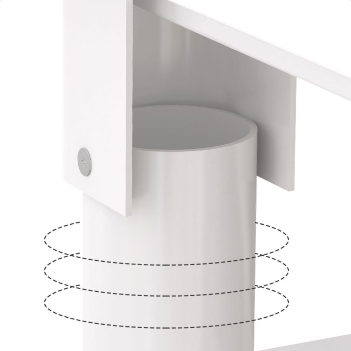 29.5" H Rectangular Writing Desk Contemporary Wood Office Desk Clearhalo 'furn' 'furn_office_desk' 'Furniture' 'Office Desks' 'Office Furniture' 'office_desk' 1200x1200_50cc98df-7fe3-432c-8000-903ab2ff24ae