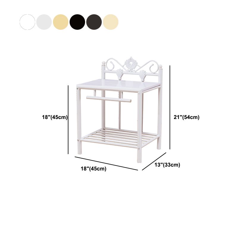 Moderno moderno shelf shelf mobile per letto in legno per camera da letto