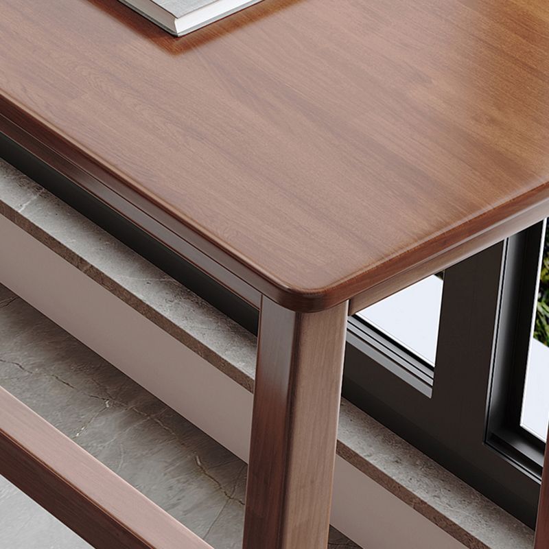 Contemporary Indoor Bar Dining Table Rectangle Wood Bar Stool Table Clearhalo 'Bar Furniture' 'Bar Tables' 'bar_tables' 'furn' 'furn_bar_tables' 'Furniture' 'Kitchen & Dining Furniture' 1200x1200_50cf5363-0b1f-4358-a923-c4458e86c44a