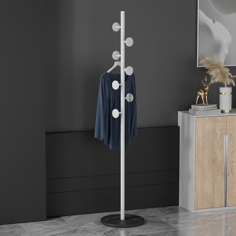 Magnuoso Hall de Entrada Hall Tree Raugs Rack de abrigo de metal para dormitorio