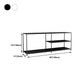 12.99"D TV Stand Industrial Style Open Storage TV Console with 3-shelf Clearhalo 'furn' 'furn_tv_stands_entertainment_centers' 'Furniture' 'Living Room Furniture' 'TV Stands & Entertainment Centers' 'TV Stands & Media Storage Furniture' 'tv_stands_entertainment_centers' 1200x1200_50d3f47a-3663-4fcf-834c-0639f43b5b71