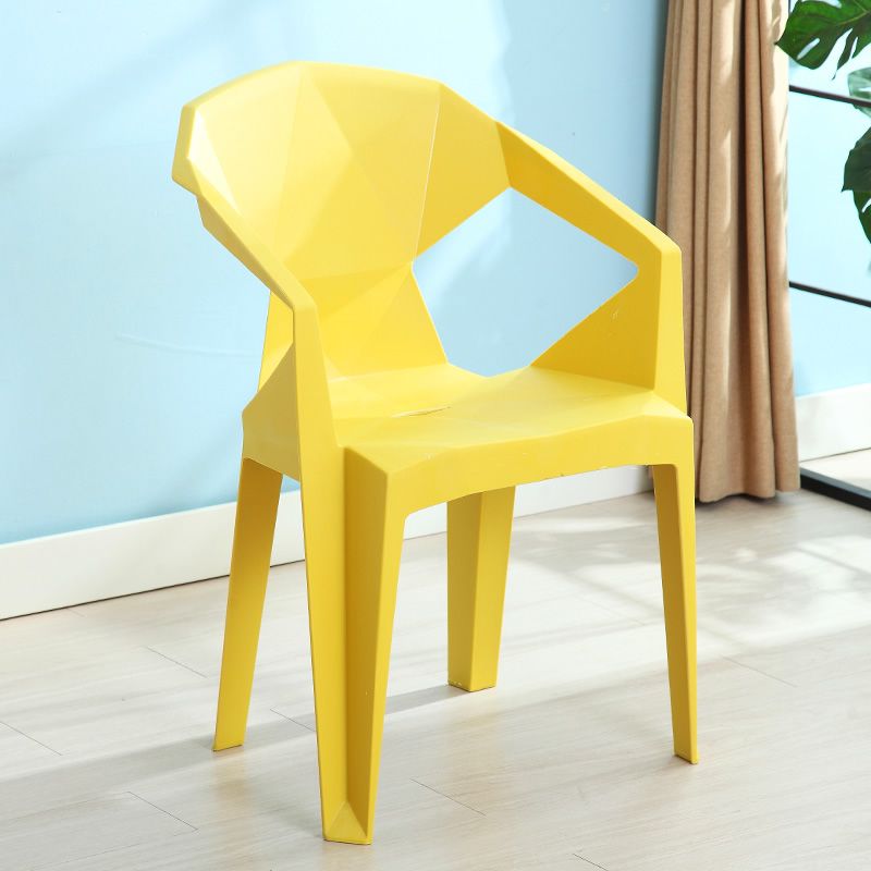 Nordic Chairs Dining Arm Chairs for Kitchen with Plastic Legs Clearhalo 'Dining Chairs' 'Dining Tables & Seating' 'dining_chair' 'furn' 'furn_dining_chair' 'Furniture' 'furniture_dining_chair' 'Kitchen & Dining Furniture' 1200x1200_50d4a4c8-227f-4bda-9194-b6d4b5b17a7e