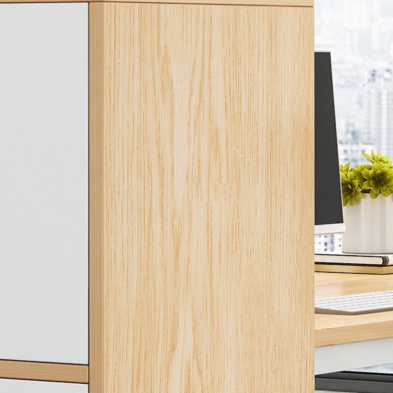 Nordic Style File Cabinet Drawers Color Block Vertical Wood File Cabinet Clearhalo 'Filing Cabinets' 'filling_cabinets' 'furn' 'furn_filling_cabinets' 'Furniture' 'Office Furniture' 1200x1200_50d4b831-0594-4b65-b79a-82253ddbaaaf