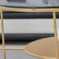 Modern X-Base Coffee Cocktail Table Glass Top Coffee Cocktail Table for Living Room Clearhalo 'Coffee & Accent Tables' 'Coffee Tables' 'coffee_tables' 'furn' 'furn_coffee_tables' 'Furniture' 'Living Room Furniture' 1200x1200_50d5be96-357b-44cf-a17d-d3a4ed9ab70b