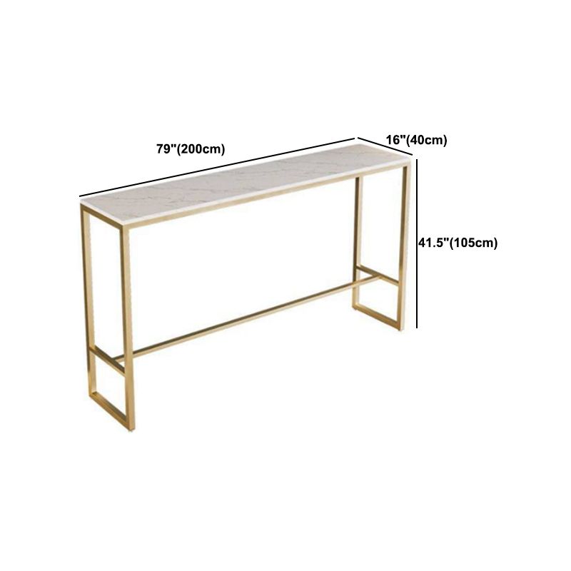 Juego de mesa de bar rectangular industrial, mesa de mostrador de madera de 1/3/4/5 piezas