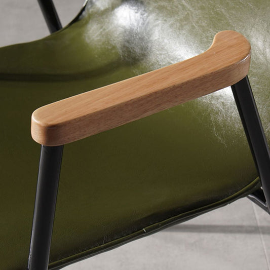 Industrial Style Dining Chairs Kitchen Arm Side Chairs with Metal Legs Clearhalo ' kitchen&dining_furn' 'Dining Chairs' 'Dining Tables & Seating' 'dining_chair' 'furn' 'furn_dining_chair' 'Furniture' 'furniture_dining_chair' 'Kitchen & Dining Furniture' 'kitchen' 1200x1200_50d76dfb-bb9a-4eb2-8ca6-02aa07904d95