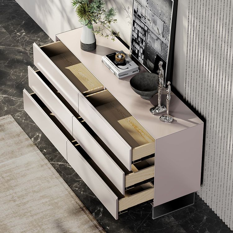 Tavolo da buffet bianco tavolo da cucina in stile moderno per sala da pranzo