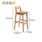 Modern Style Square Bar-stool Wooden Counter Bar Stool for Home Clearhalo 'Bar Furniture' 'Bar Stools' 'bar_stools' 'furn' 'furn_bar_stools' 'Furniture' 'furniture_bar_stools' 'Kitchen & Dining Furniture' 1200x1200_50dc98ae-a8e5-4904-b792-c10565abcbe9