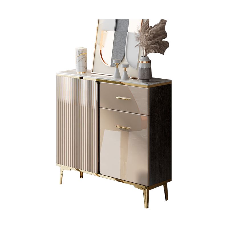 Aparador de piedra de piedra estantes ajustables de comedor de cocina