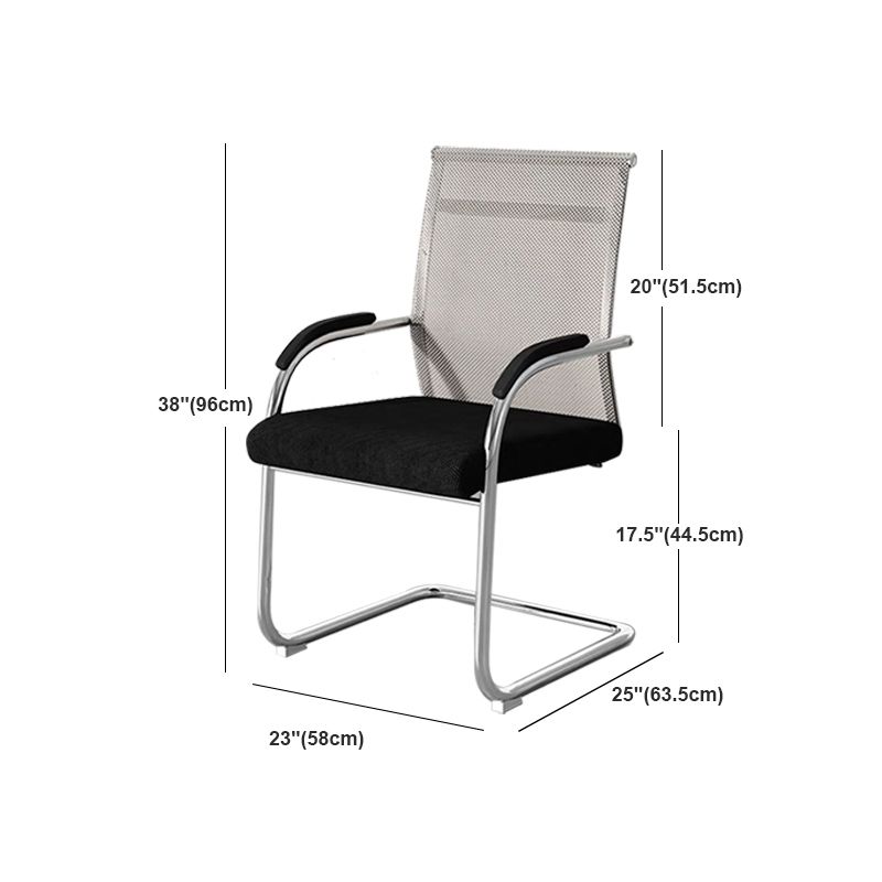 Modern & Contemporary Mid-Back Chair Conference Office Chair Clearhalo 'furn' 'furn_office_chair' 'Furniture' 'Office Chairs' 'Office Furniture' 'office_chair' 1200x1200_50e35f3b-7fb7-45e9-8303-6290619da404