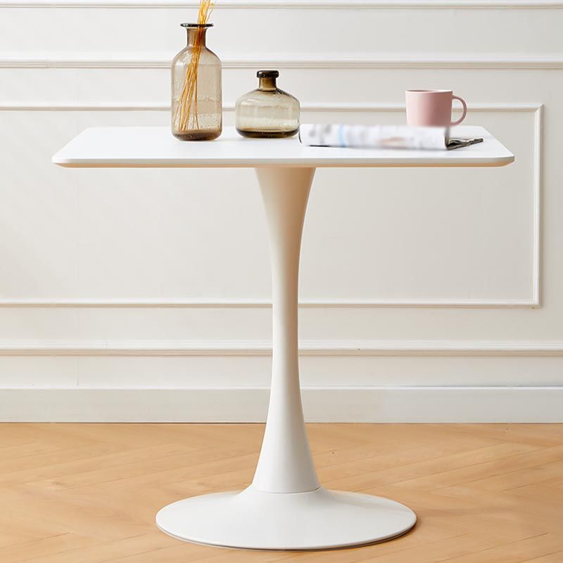 Moderne witte vervaardigde houten tafel Tulp-eettafel voor thuis