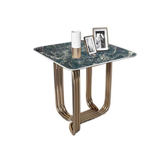 Tavolino di caffè astratto glam tavolino rettangolare per casa