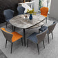 Contemporary Style Furniture 4-foot Round Dining Site Table with Drop Leaf Clearhalo ' dining_table' 'Dining Tables & Seating' 'Dining Tables' 'furn' 'furn_dining_table' 'Furniture' 'furniture_dining_table' 'Kitchen & Dining Furniture' 'kitchen&dining_furn' 'kitchen' 'kitchen_dining_table' 1200x1200_50e51864-86d5-4f7d-b61d-7e250be20b89
