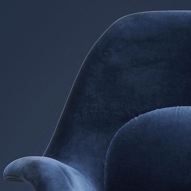 Contemporary Solid Color Velvet Arm Chair 4 Legs Flared Arms Chair Clearhalo 'Accent Chairs' 'accent_chairs' 'Chairs & Seating' 'furn' 'furn_accent_chairs' 'Furniture' 'Living Room Furniture' 1200x1200_50e6a8a0-db67-43ce-aa5f-cc154f98a3ec