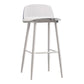 Modern Rectangle Bar and Counter Stool Low Back Stool with 4 Legs Clearhalo 'Bar Furniture' 'Bar Stools' 'bar_stools' 'furn' 'furn_bar_stools' 'Furniture' 'furniture_bar_stools' 'Kitchen & Dining Furniture' 1200x1200_50eaf361-d25a-4533-871a-9168b985e9d2