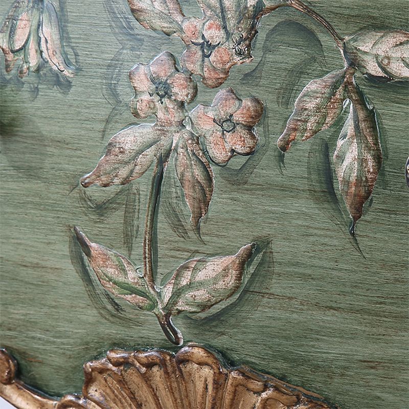 Mobile moderno della metà del secolo Tretwork laterale dipinto a mano