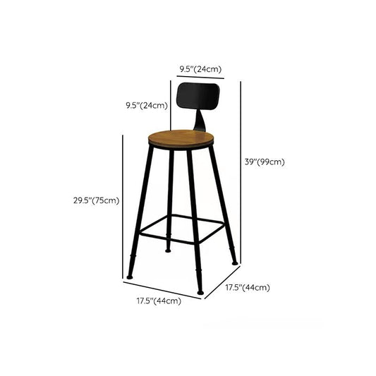 Rectangle Industrial Pub Table Set 1/4/7 Pieces Wooden Bar Table Set with Brown Stools
