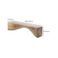 Modern Backless Seating Bench Rectangle Pine Wood Seating Bench Clearhalo 'Benches' 'Chairs & Seating' 'furn' 'furn_benches' 'Furniture' 'Living Room Furniture' 1200x1200_50f006c3-4c2c-40d0-9cf8-a827aff2c769