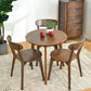 Round Minimalist Dining Table Wood Color Fixed Table with Beech Solid Wood Clearhalo ' dining_table' 'Dining Tables & Seating' 'Dining Tables' 'furn' 'furn_dining_table' 'Furniture' 'furniture_dining_table' 'Kitchen & Dining Furniture' 'kitchen&dining_furn' 'kitchen' 'kitchen_dining_table' 1200x1200_50f09ee1-f507-4477-bad3-7976657336c3
