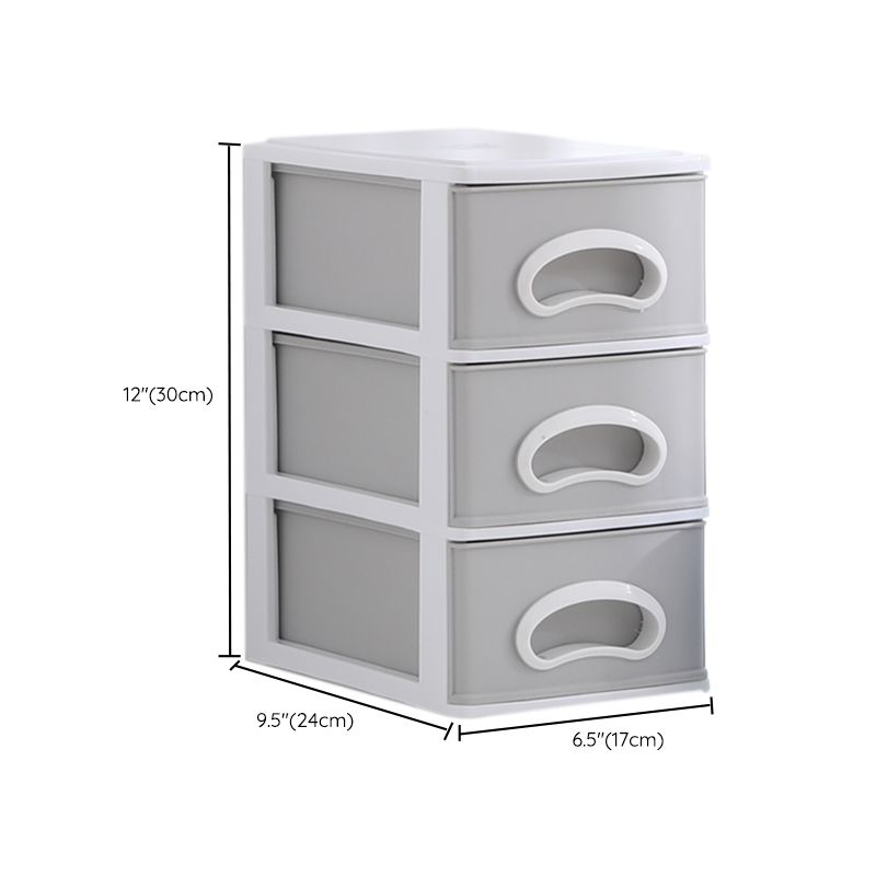 Plastic Filing Cabinet Vertical Contemporary Gray Filing Cabinet with Drawers Clearhalo 'Filing Cabinets' 'filling_cabinets' 'furn' 'furn_filling_cabinets' 'Furniture' 'Office Furniture' 1200x1200_50f0ec4d-fb91-40cb-a95c-d018f36026ba