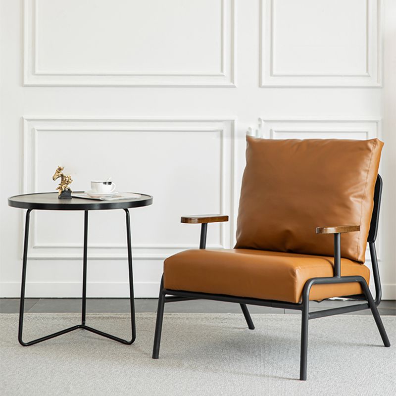 Contemporary 30.31"W Cushion Back Chair Upholstered ArmChair