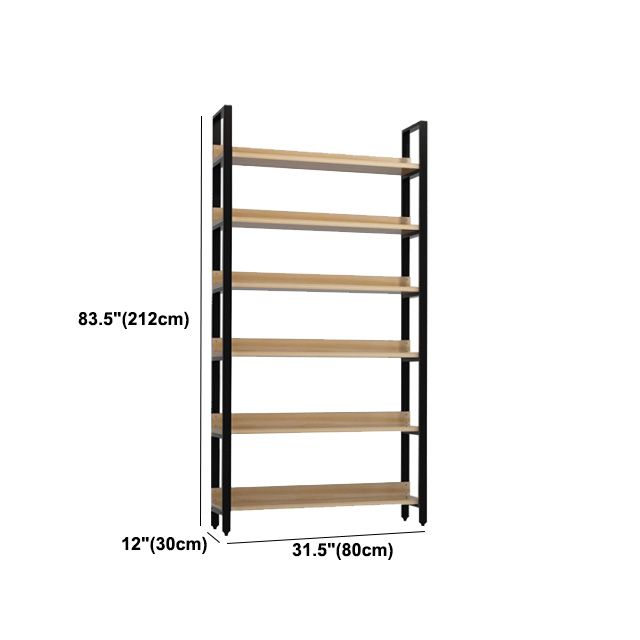 Modern Engineered Bookcase Natural Etagere Bookshelf for Any Room