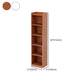 Modern Manufactured Wood Standard Bookshelf Vertical Closed Back Bookcase for Home Clearhalo 'Bookcases' 'furn' 'furn_bookcases' 'Furniture' 'furniture_bookcases' 'Office Furniture' 1200x1200_50f86886-b9c7-47e9-ae72-50d943d1e5c4