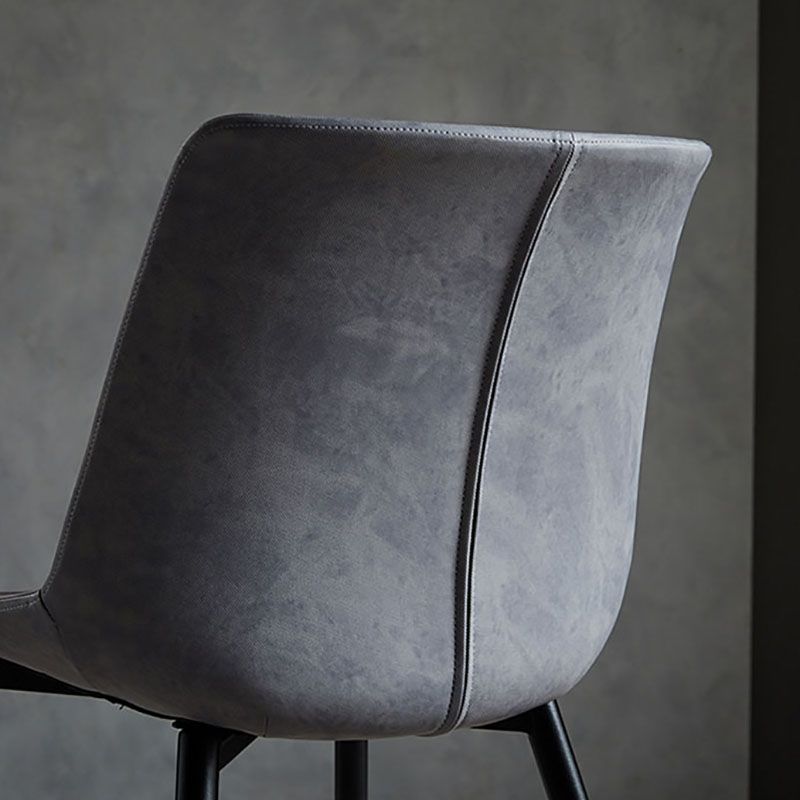 Contemporary Style Dining Chairs Dining Armless Side Chair with Metal Legs Clearhalo ' kitchen&dining_furn' 'Dining Chairs' 'Dining Tables & Seating' 'dining_chair' 'furn' 'furn_dining_chair' 'Furniture' 'furniture_dining_chair' 'Kitchen & Dining Furniture' 'kitchen' 1200x1200_50fc2a6c-fd60-45ed-9496-997f5f3497eb