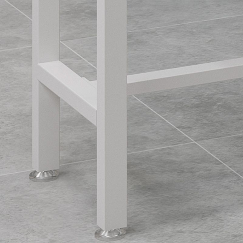 Ensemble de Table de pub rectangulaire moderne, 1/5/9 pièces, comptoir en bois avec tabourets hauts