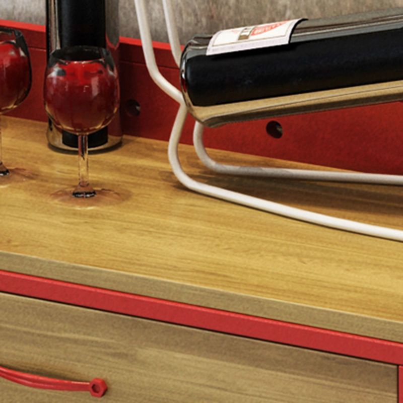 Sideboard in metallo in metallo in stile stile contemporaneo con porta per la cucina