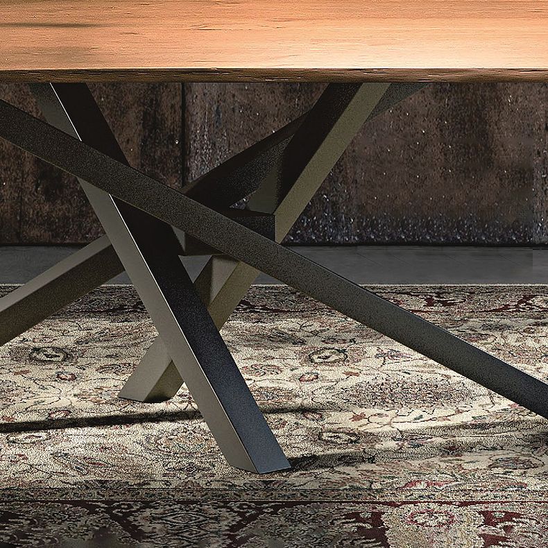 Traditional Luxury Rectangle Dining Table Pine Solid Wood Table with Pedestal Base for Dining Room Clearhalo ' dining_table' 'Dining Tables & Seating' 'Dining Tables' 'furn' 'furn_dining_table' 'Furniture' 'furniture_dining_table' 'Kitchen & Dining Furniture' 'kitchen&dining_furn' 'kitchen' 'kitchen_dining_table' 1200x1200_5107901a-241d-4256-98a1-f54e57a3a659