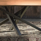 Traditional Luxury Rectangle Dining Table Pine Solid Wood Table with Pedestal Base for Dining Room Clearhalo ' dining_table' 'Dining Tables & Seating' 'Dining Tables' 'furn' 'furn_dining_table' 'Furniture' 'furniture_dining_table' 'Kitchen & Dining Furniture' 'kitchen&dining_furn' 'kitchen' 'kitchen_dining_table' 1200x1200_5107901a-241d-4256-98a1-f54e57a3a659