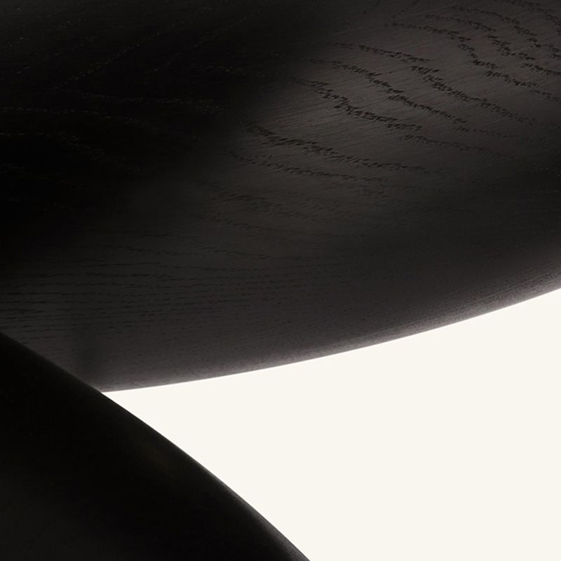 Contemporary Side End Table Oval Pedestal Living Room Solid Wood Corner Table Clearhalo 'Coffee & Accent Tables' 'End & Side Tables' 'end_side_tables' 'furn' 'furn_end_side_tables' 'Furniture' 'Living Room Furniture' 1200x1200_5107b528-464e-4bdf-8fcd-2f9615d591fd