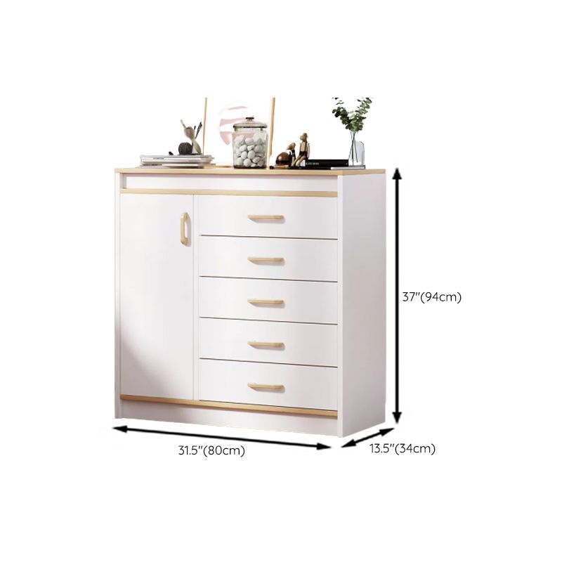 Moderne opbergkist van 13,26 inch breed, vervaardigd uit hout