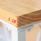 Pine Wood Bar Dining Table Modern Rectangle Bar Table with Trestle for Milk Tea Shop Clearhalo 'Bar Furniture' 'Bar Tables' 'bar_tables' 'furn' 'furn_bar_tables' 'Furniture' 'furniture_bar_tables' 'Kitchen & Dining Furniture' 1200x1200_510d7a0b-4cc6-4bf3-b691-fe1df0b136ee