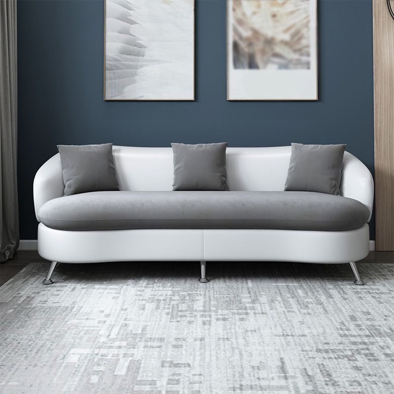 3 Seater Tuxedo Arm Loveseat Standard Tight Back Settee Loveseat Clearhalo 'furn' 'furn_sofas' 'Furniture' 'furniture_sofas' 'kitchen' 'kitchen_sofas' 'Living Room Furniture' 'Sofa' 'sofas' 1200x1200_510f7a22-d33e-4030-8312-77395a3c43af