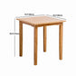 Tavolino in legno rettangolare nordico 4 gambe tavolo da cocktail naturale