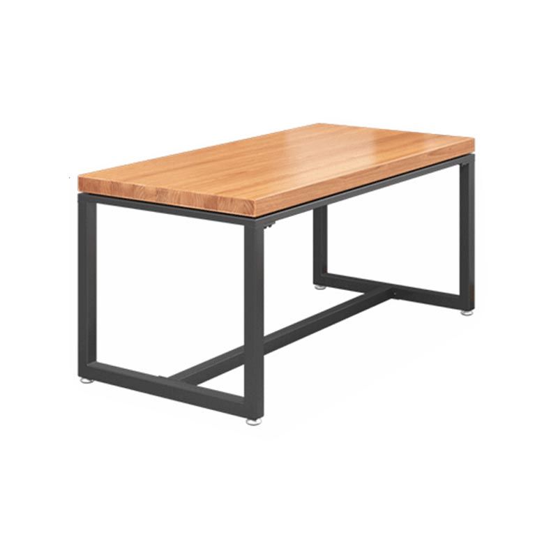 1/5 piezas Juego de comedor de comedor industrial Juego de comedor de madera maciza para uso en el hogar
