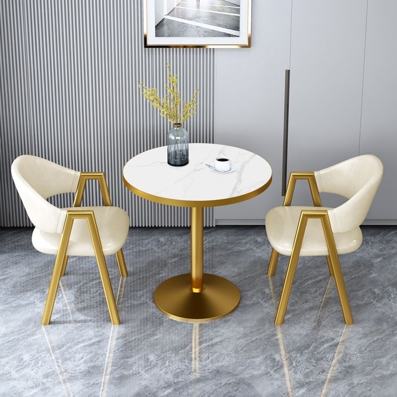 29.53" Tall Glam Style Coffee Cocktail Table Metal Pedestal Coffee Table Clearhalo 'Coffee & Accent Tables' 'Coffee Tables' 'coffee_tables' 'furn' 'furn_coffee_tables' 'Furniture' 'Living Room Furniture' 1200x1200_51195b06-b451-4eeb-b8d2-2ac5d7831ce9