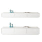 White Media Console Modern Faux Wood TV Stand Console with Drawers Clearhalo 'furn' 'furn_tv_stands_entertainment_centers' 'Furniture' 'Living Room Furniture' 'TV Stands & Entertainment Centers' 'TV Stands & Media Storage Furniture' 'tv_stands_entertainment_centers' 1200x1200_511a62b1-a3e1-466e-95ad-636d47d798f6