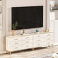 11.81" Wide Accent Chest White Contemporary Chest with Drawers Clearhalo 'Cabinets & Chests' 'cabinets_chests' 'furn' 'furn_cabinets_chests' 'Furniture' 'Living Room Furniture' 1200x1200_511b0799-e4a5-41b9-a2bc-f0d8ad0bbe4d