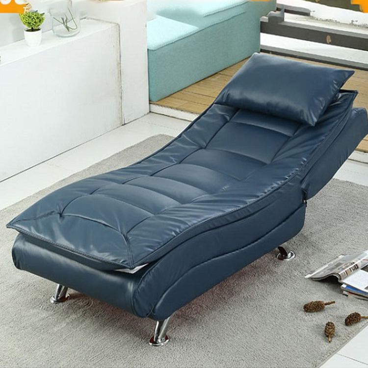 Chaise salon chaise réglable pour le salon avec base en métal