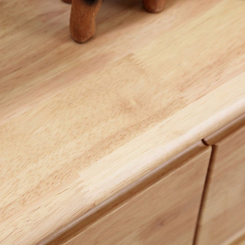 Contemporary Chest Squared Legs Solid Wood Grooves with Drawer Accent Chest Clearhalo 'Cabinets & Chests' 'cabinets_chests' 'furn' 'furn_cabinets_chests' 'Furniture' 'Living Room Furniture' 1200x1200_5121d6c9-38dd-4101-bffe-5ef78f9a1223