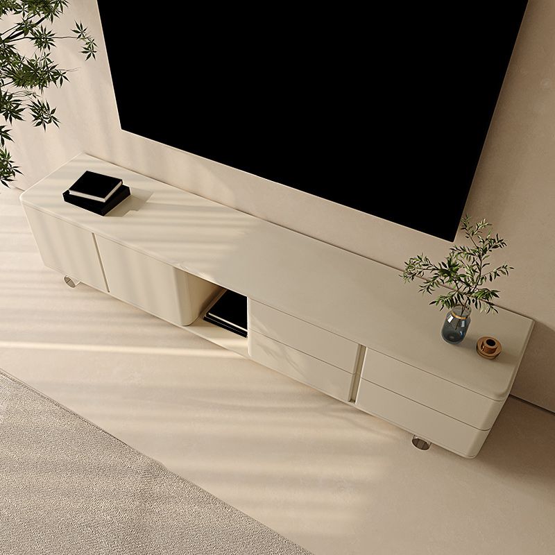 Modern Media Console Wood Media Console TV Stand with 4 Drawers Clearhalo 'furn' 'furn_tv_stands_entertainment_centers' 'Furniture' 'Living Room Furniture' 'TV Stands & Entertainment Centers' 'TV Stands & Media Storage Furniture' 'tv_stands_entertainment_centers' 1200x1200_5125417c-8fcd-4817-ae0e-9572fcb8307e